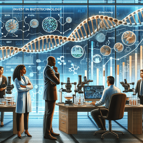 Investieren in Biotechnologie: Fortschritt und Profit